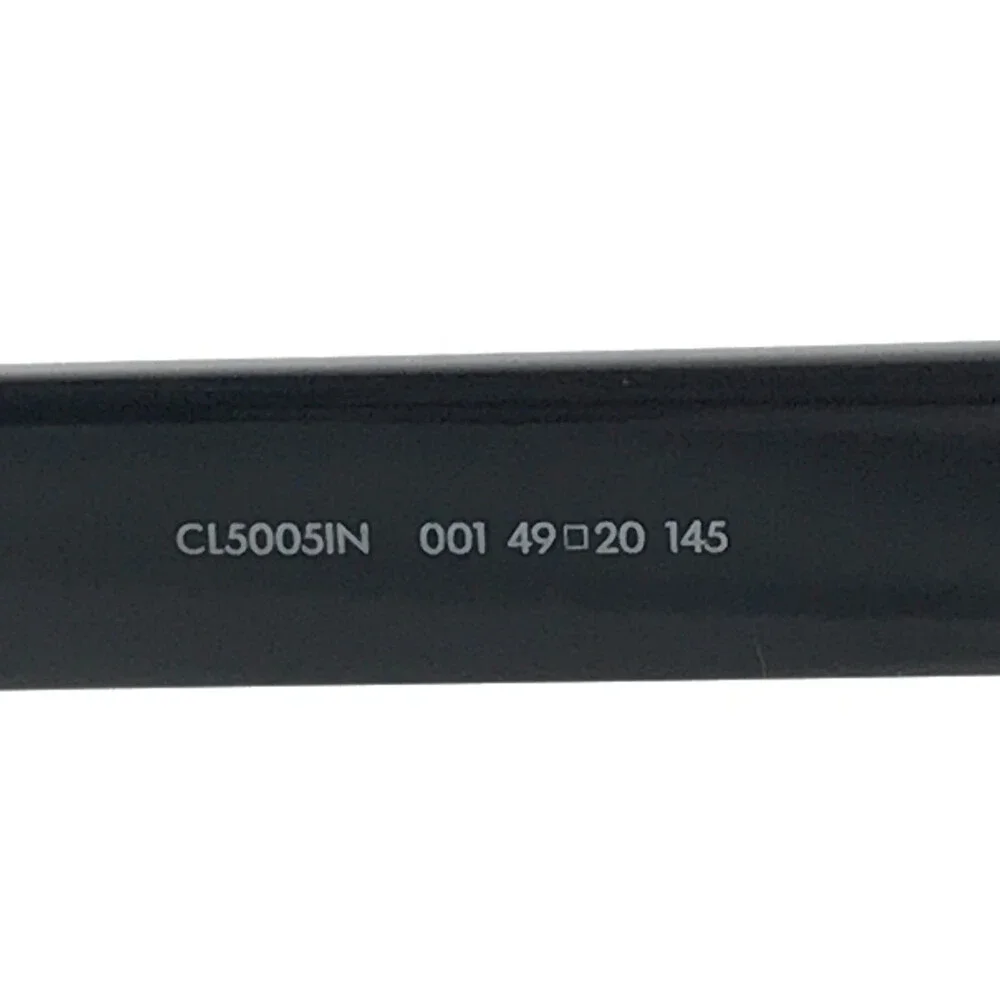 Celine Eyeglasses Frames CL5005IN 001 Dark Tortoise Cat Eye Full Rim 49-20-145